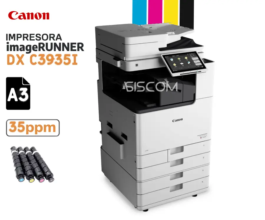 Impresora A3 Multifunción CANON DX C3935i Color 35ppm USB,LAN, WiFi